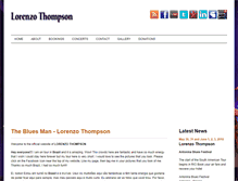 Tablet Screenshot of lorenzothompson.com
